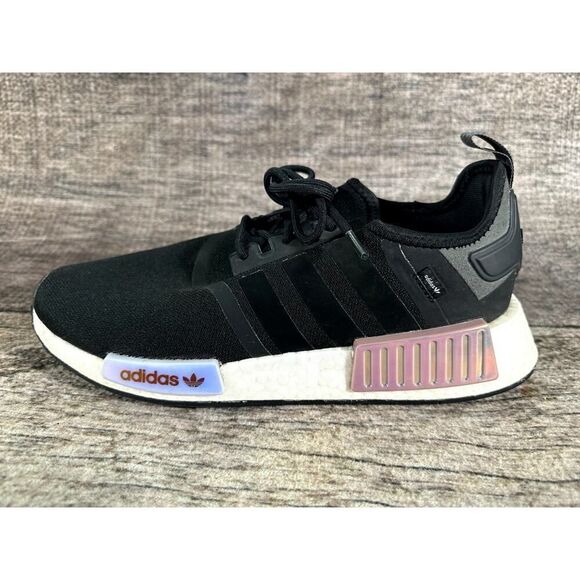 Adidas Women's NMD R1 Parley Magic Mauve Black Running Shoes - Picture 9 of 12